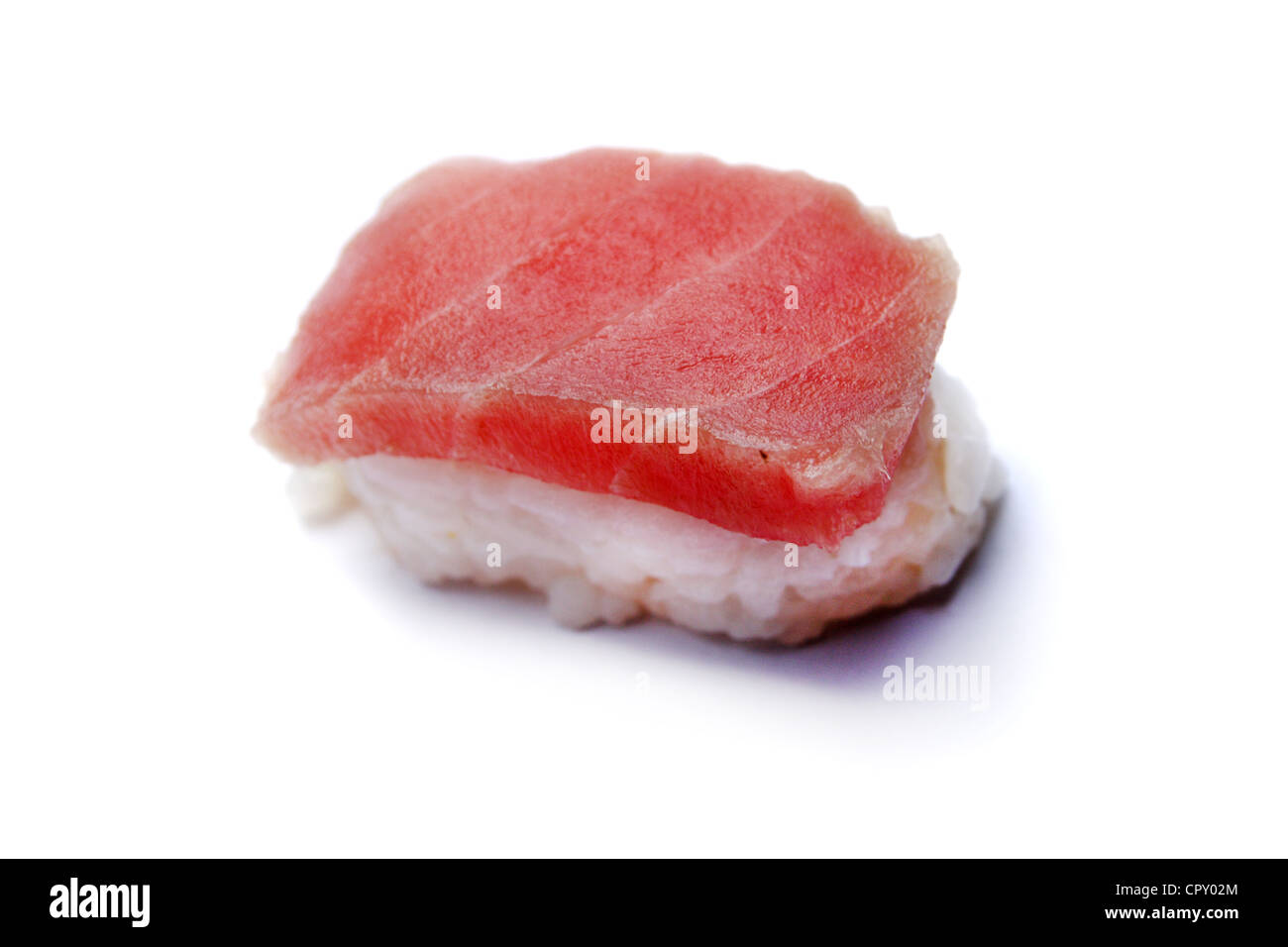 Maguro Thunfisch Sushi Stockfoto