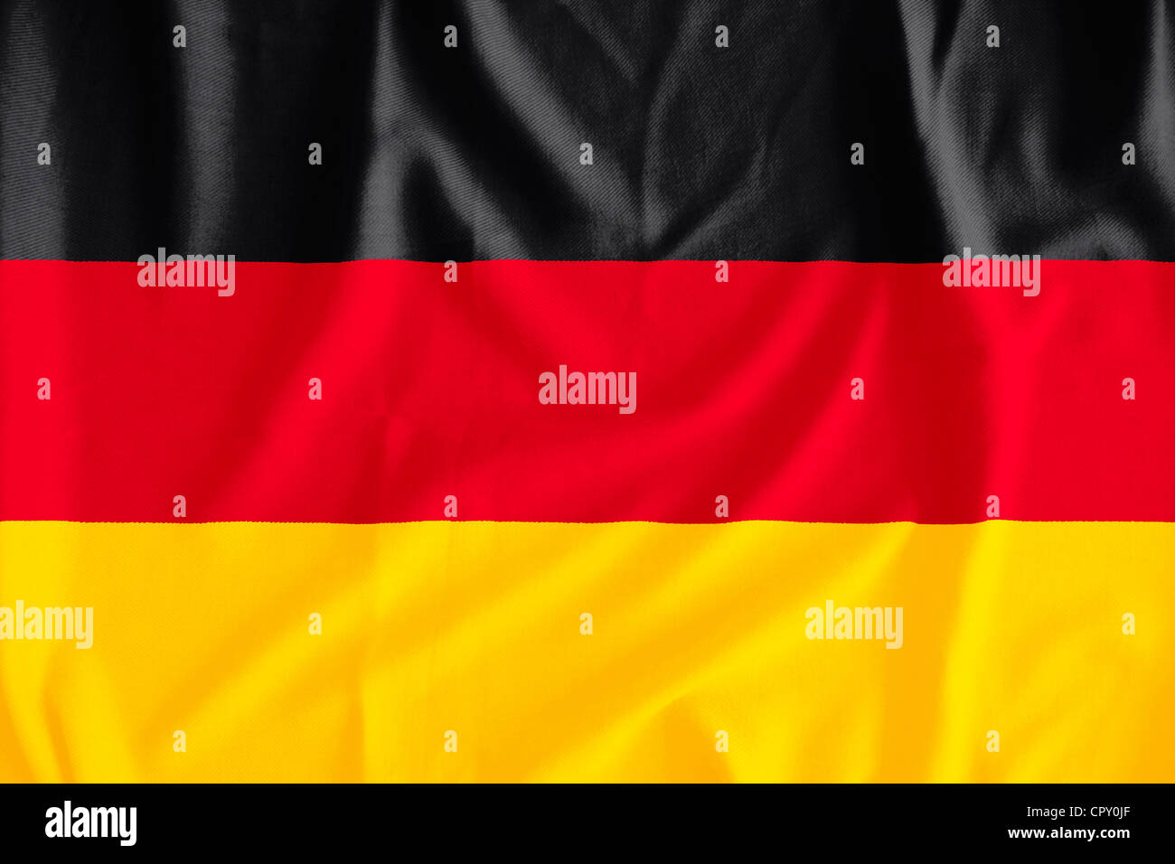 Deutsche Flagge Stockfoto