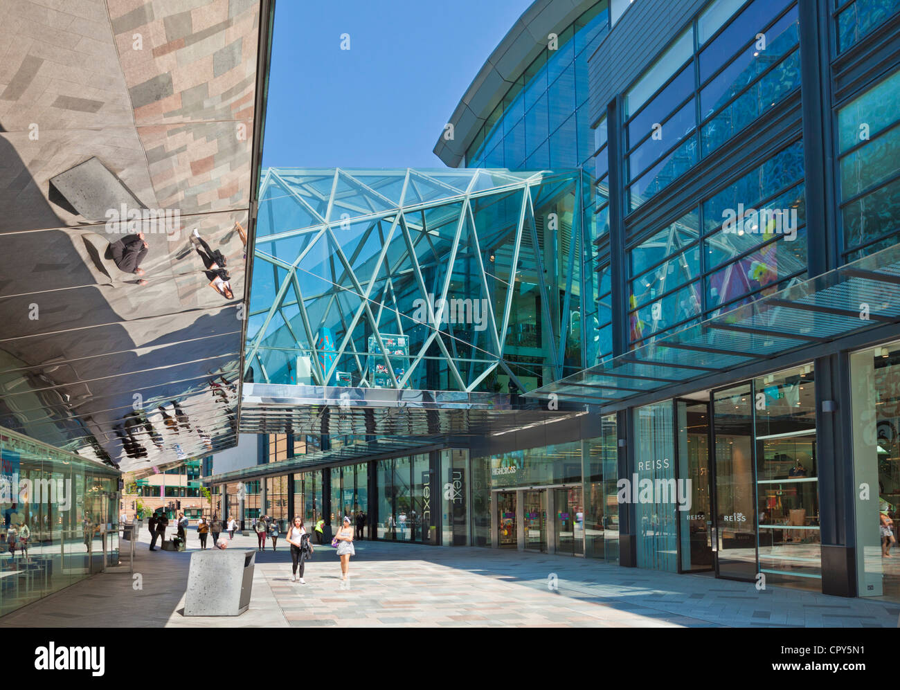 Einkaufszentrum Highcross Leicester Stadtzentrum Leicestershire East Midlands England UK GB EU Europa Stockfoto