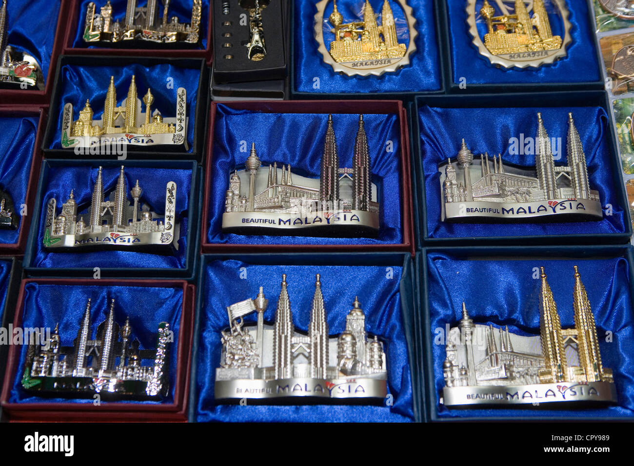 Malaysia, Kuala Lumpur, chinesischen Markt in der Nacht Stockfoto