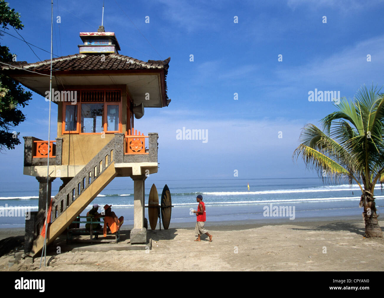 Indonesien, Bali, Kuta beach Stockfoto