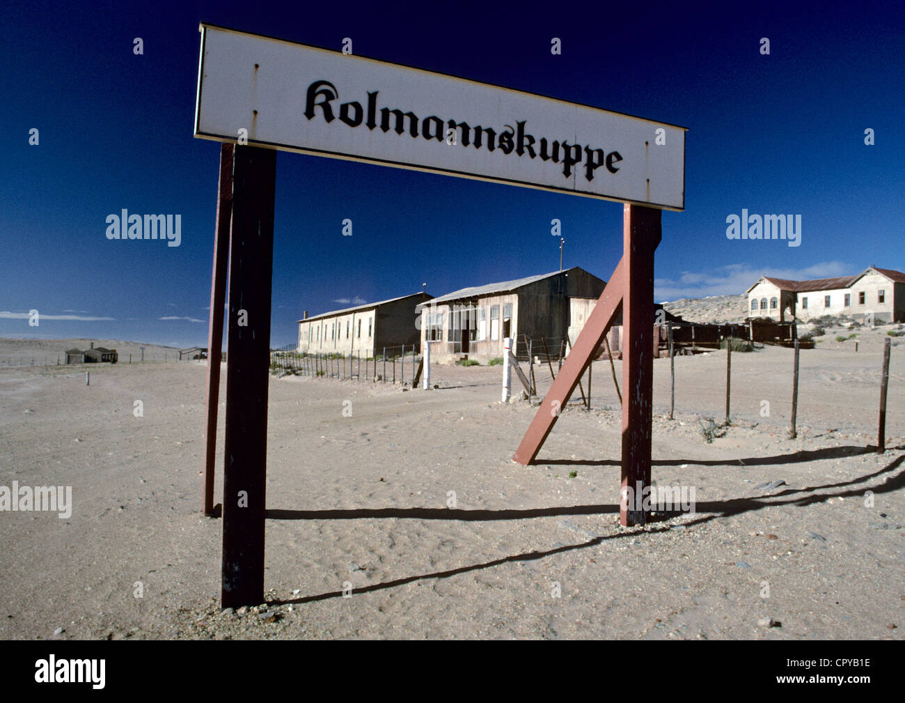 Namibia, Kolmansjop, Bergbau-Geisterstadt Stockfoto