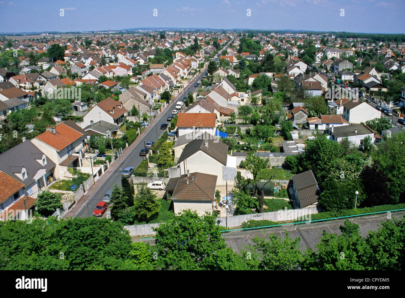 Frankreich, Seine-Saint-Denis, Tremblay En France, Wohngebiet in den Vororten von Paris Stockfoto