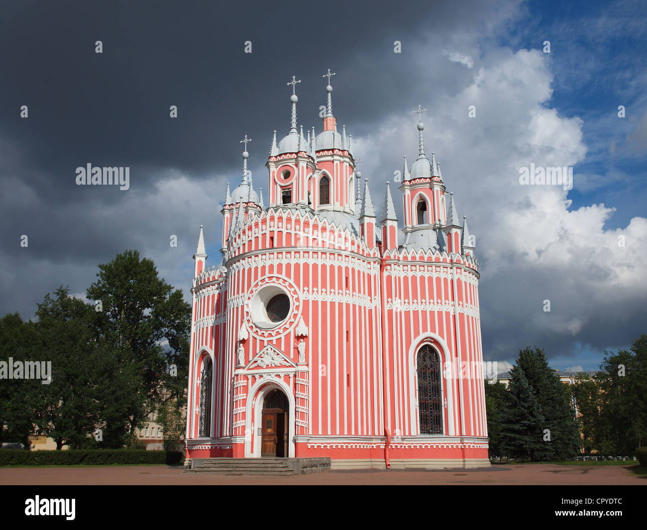 Cesme-Kirche in St. Petersburg, Russland Stockfoto