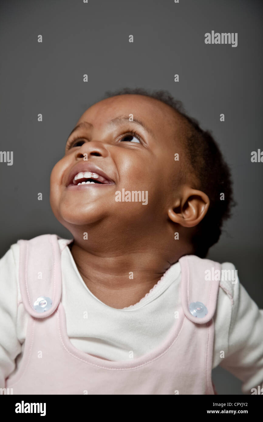 Porträt von Mädchen Stockfoto