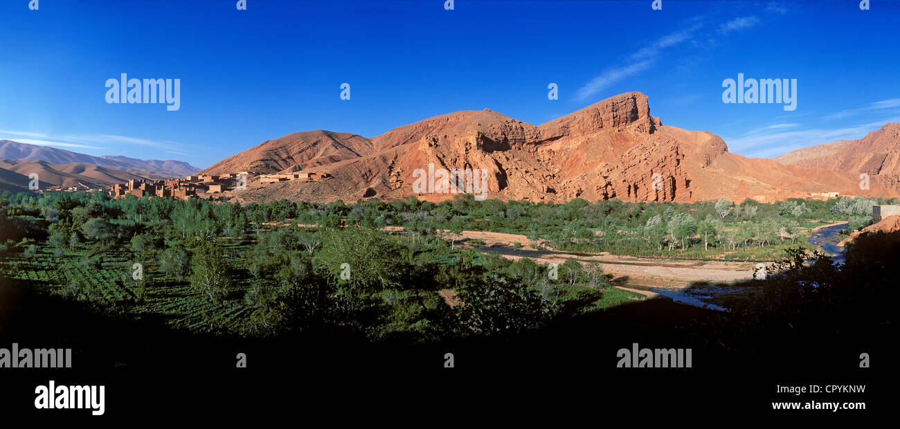 Marokko, hoher Atlas, Dades Tal, Dades Schluchten Stockfoto