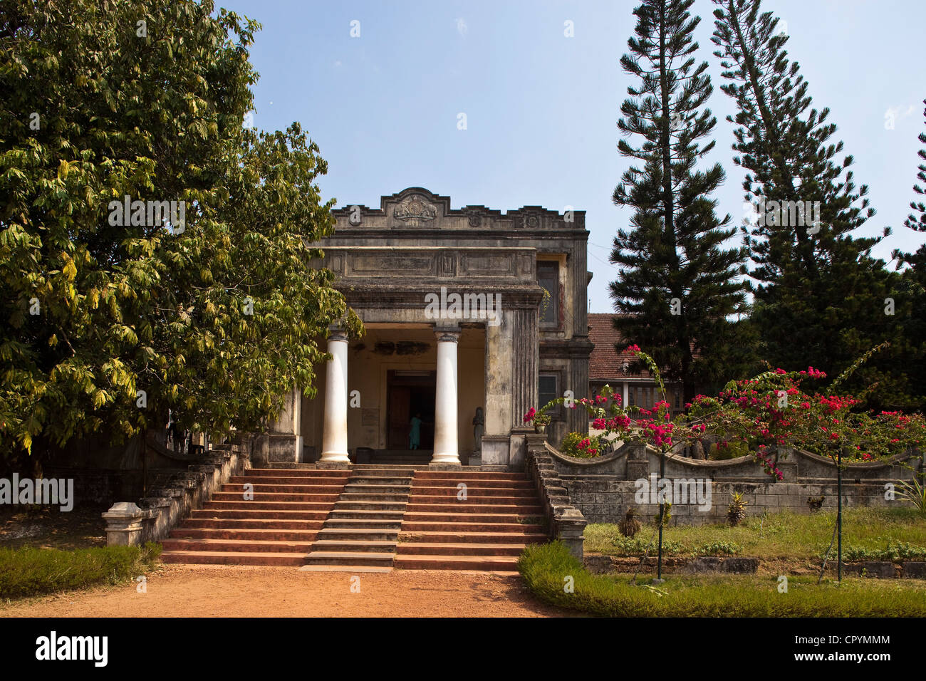 Indien, Bundesstaat Kerala, Aux environs de Kochi (Cochin), Tripunithura, ehemaligen Gouverneurspalast Stockfoto