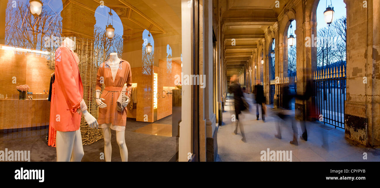 Frankreich, Paris, Palais Royal, Galerie de Valois Stockfoto