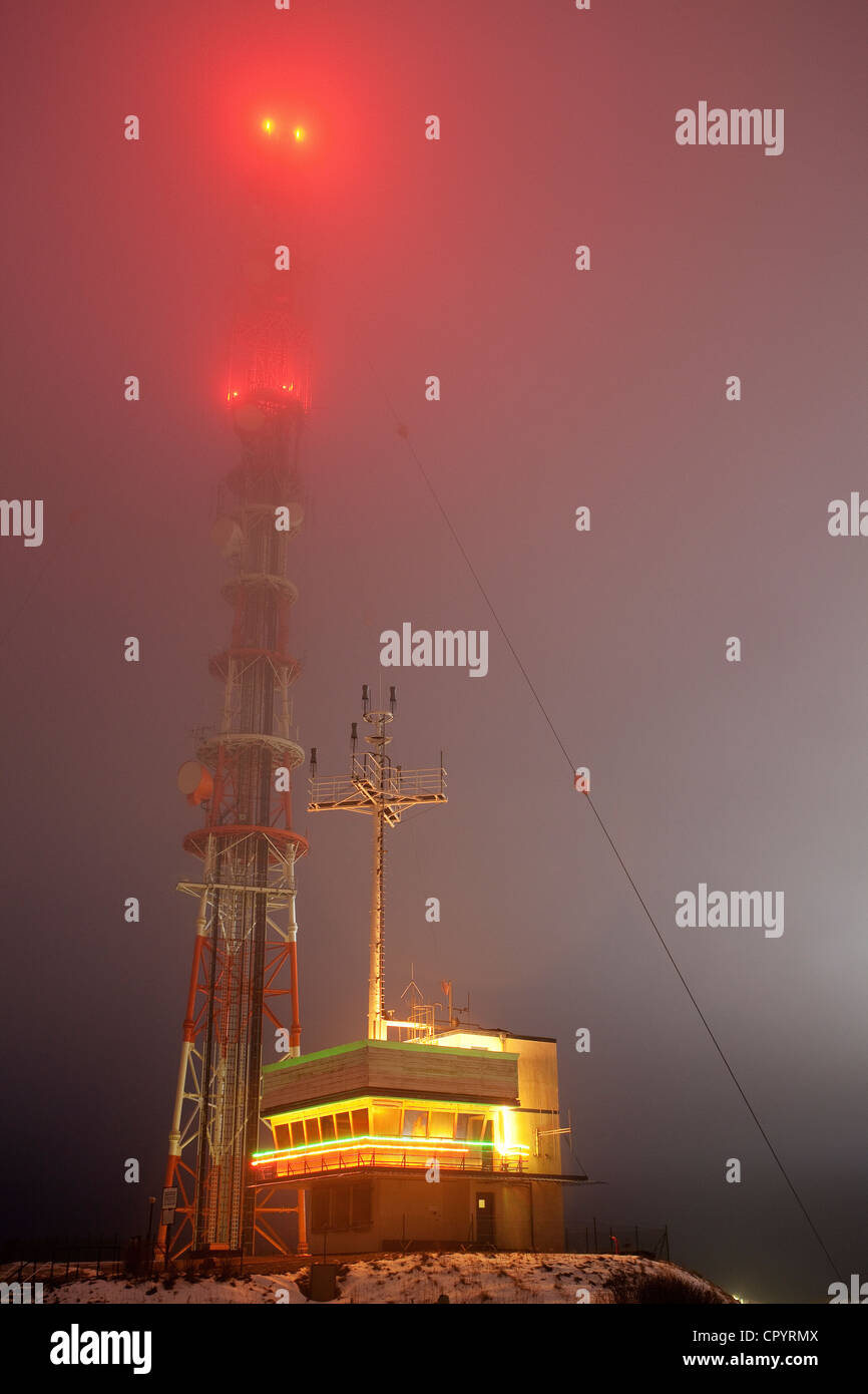 Radio Tower, Helgoland, Deutschland, Europa Stockfoto