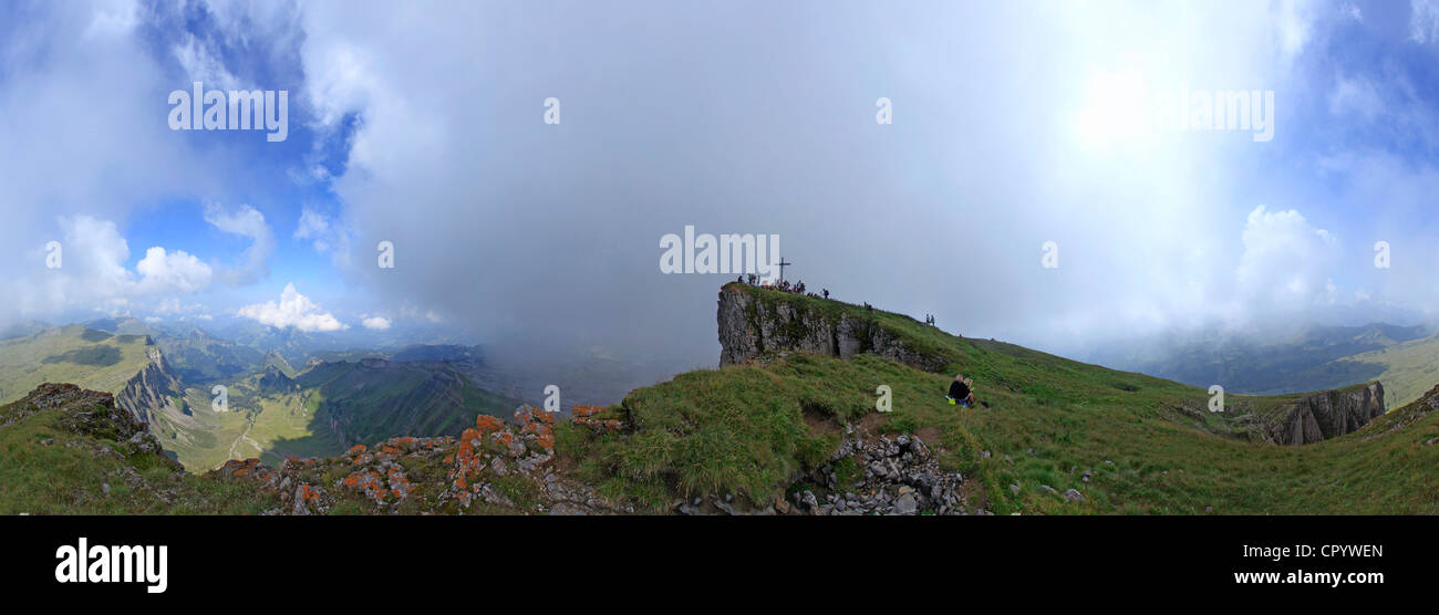 Mt. Hoher Ifen, Kleinwalsertal, Österreich, Europa Stockfoto