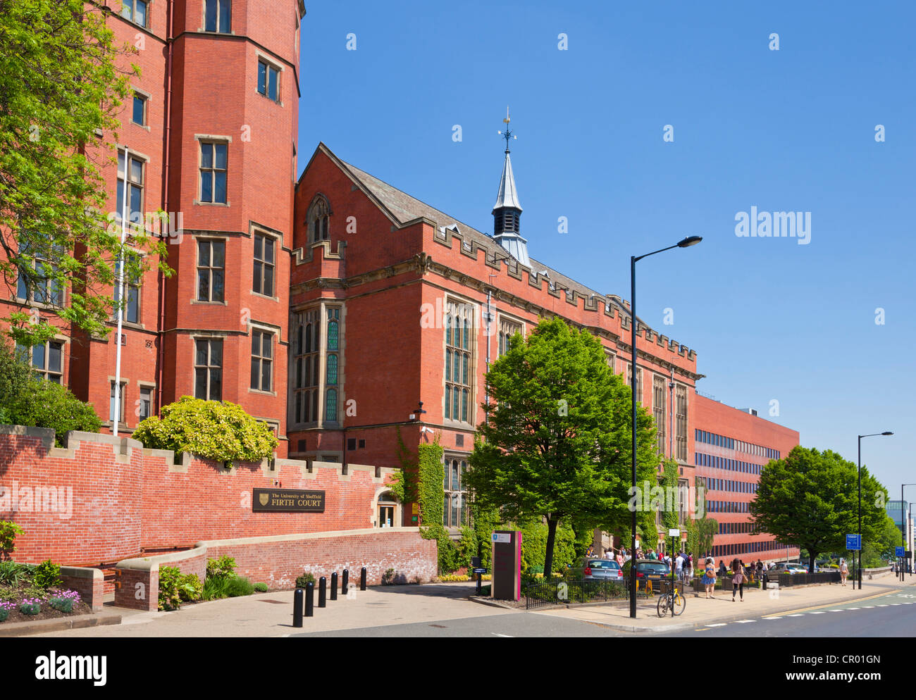 Universität von Sheffield Firth Gerichtsverwaltung Abteilung für Molekularbiologie und Biotechnologie South Yorkshire England GB Stockfoto