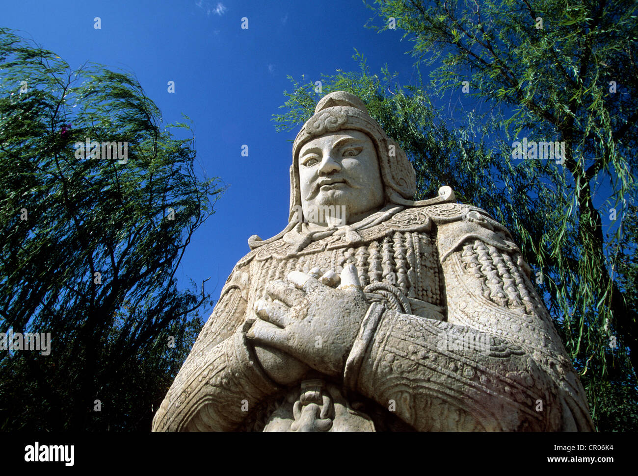 China, Peking-Gemeinde, Ming-Gräber, der Geist Weg, statue Stockfoto