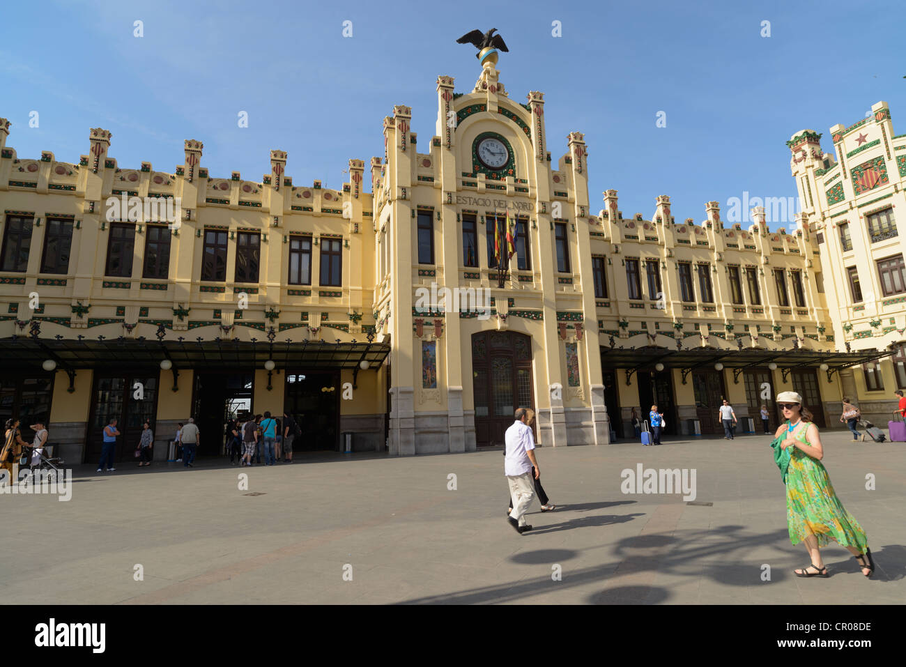 Train Station, Valencia, Spanien, Europa Stockfoto