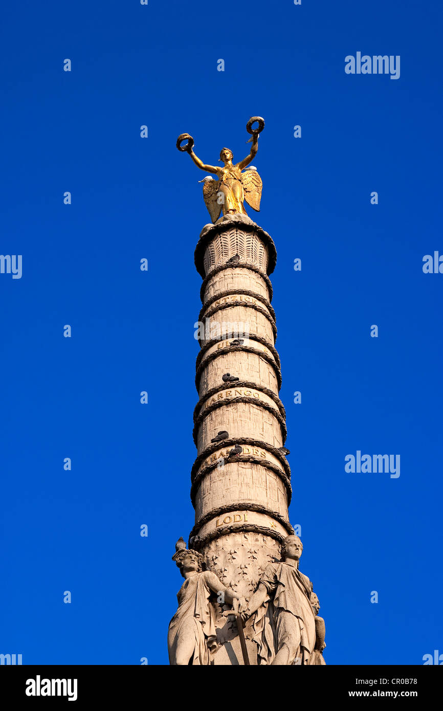 Frankreich, Paris, Place du Châtelet, Palmier Brunnen Stockfoto