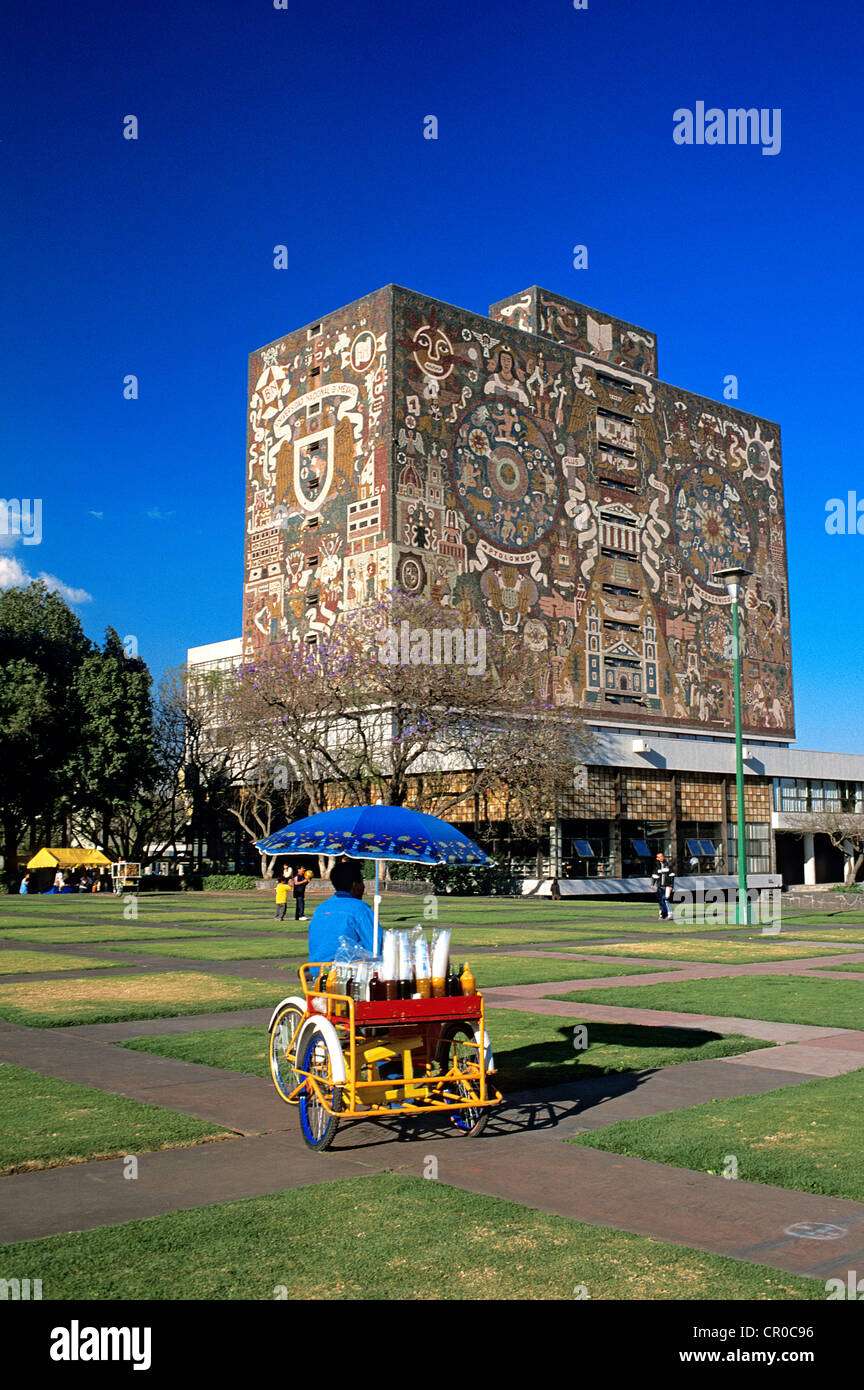 Mexico Bundesdistrikt Mexico City Campus der Universidad Nacional Autónoma de México UNAM Weltkulturerbe von der UNESCO Stockfoto