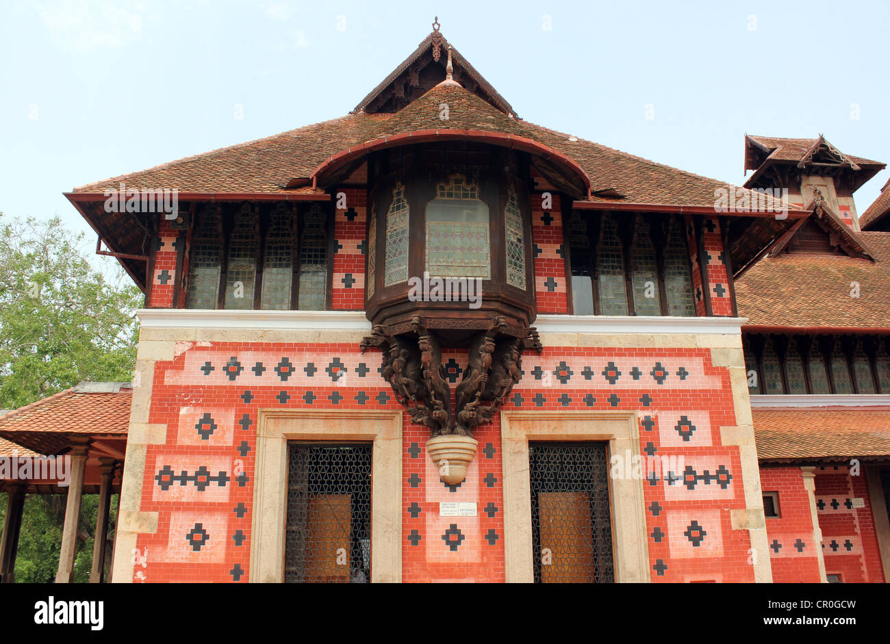 Napier Museum für Kunst und Naturgeschichte Trivandrum Kerala Indien Stockfoto