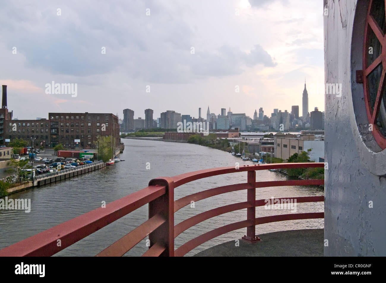 20. Juli 2010-Brooklyn NewYork, Newtown Creek Stockfoto