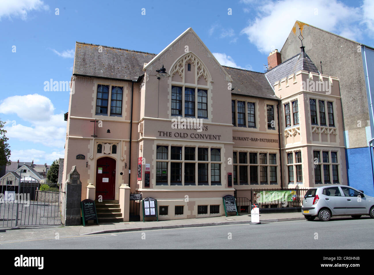 Das alte Kloster in Tenby Stockfoto