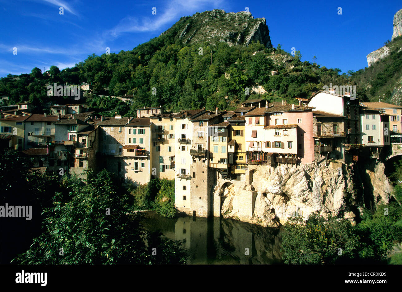 Frankreich, Isere, Pont de Royans, in der Nähe von Parc Naturel Regional du Vercors (natürlichen regionalen Park von Vercors) Stockfoto