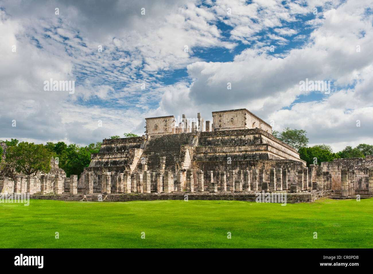 Mexiko, Yucatan, Chichen Itza, Maya-Ruinen Stockfoto