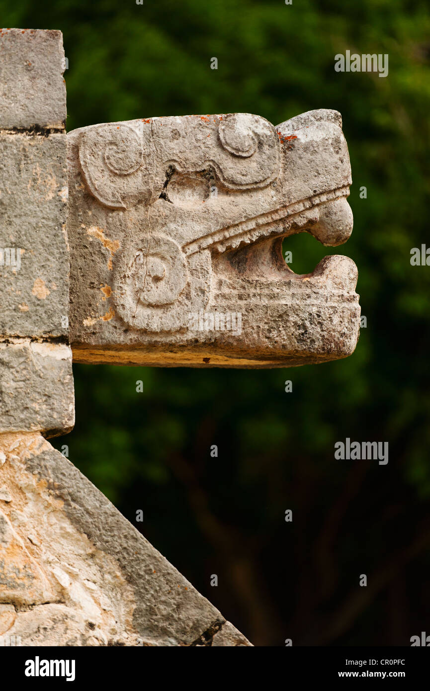 Mexiko, Yucatan, Chichen Itza, Maya-Ruinen Stockfoto