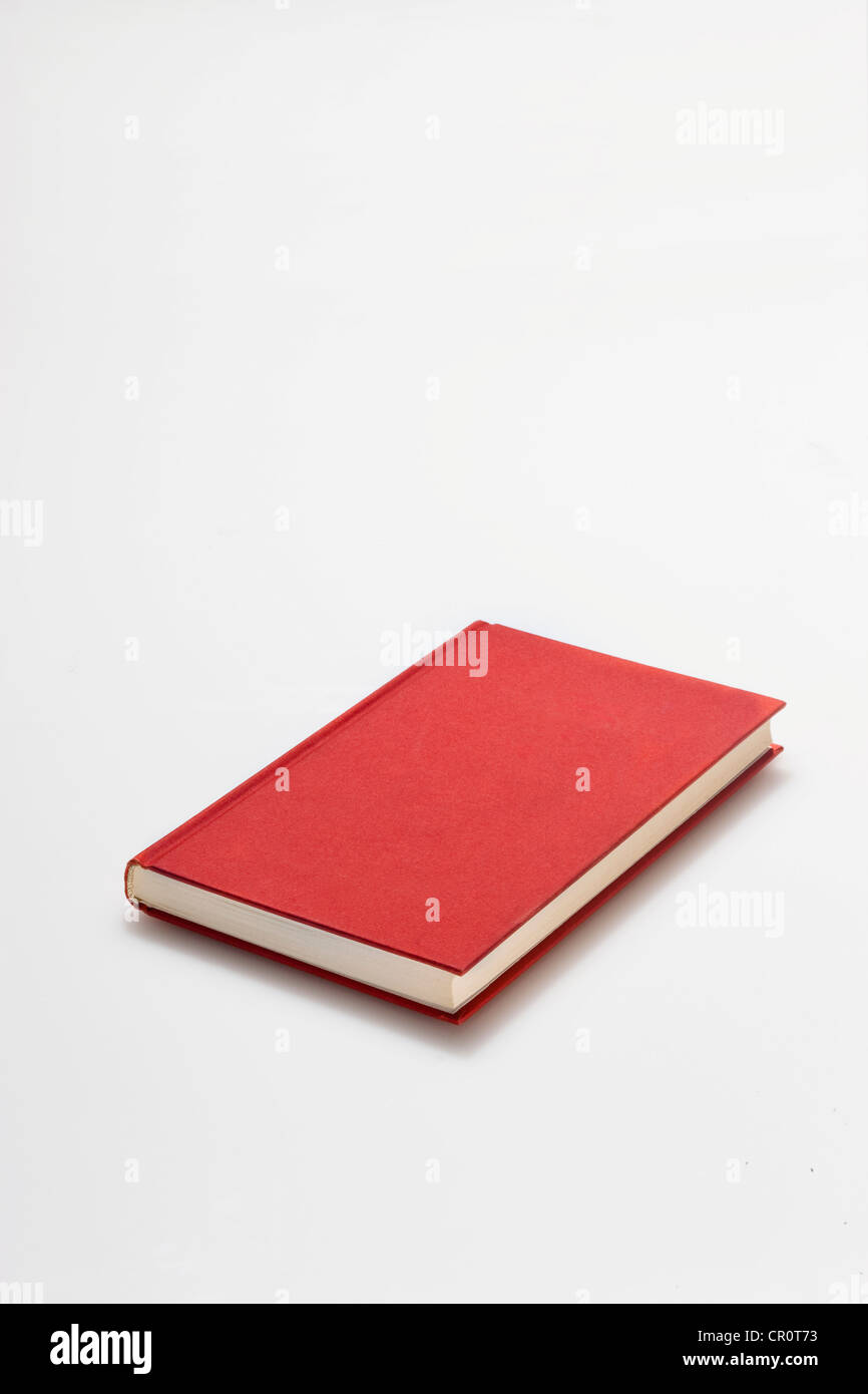 Rotes Buch Stockfoto