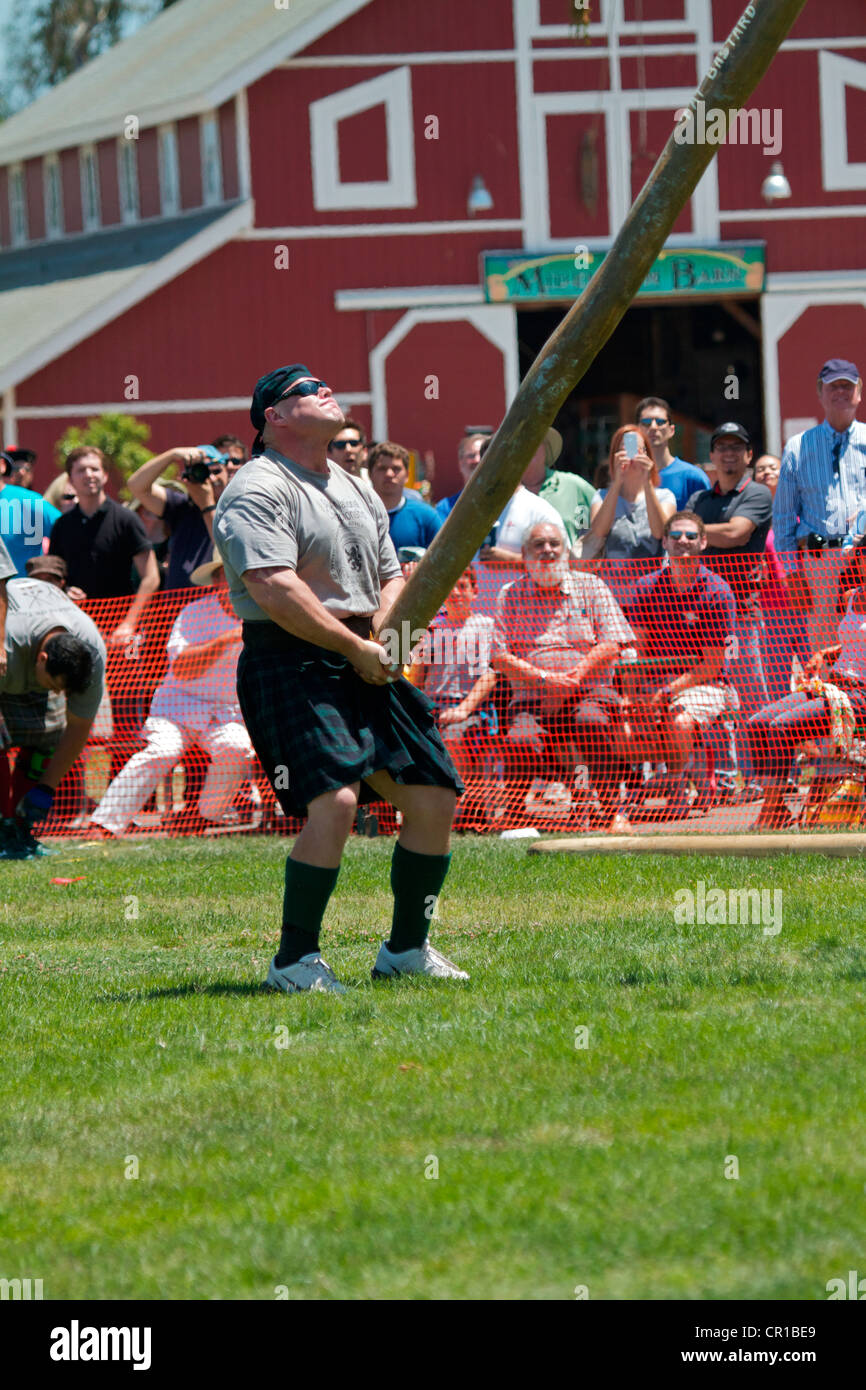 Scottish Festival und Highland games Stockfoto