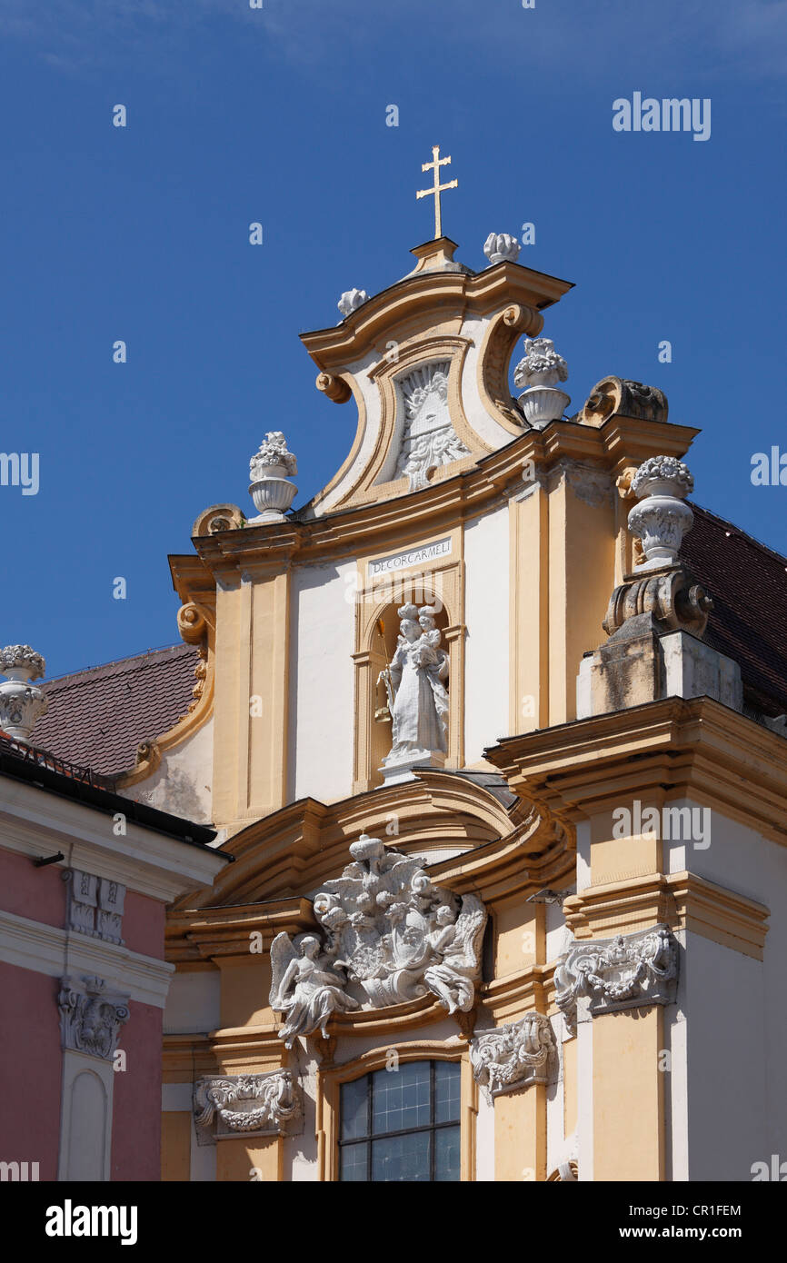 Karmelitenkirche oder Prandtauerkirche Kirche, St. Poelten, Mostviertel, muss Viertel, Niederösterreich, Österreich, Europa, PublicGround Stockfoto