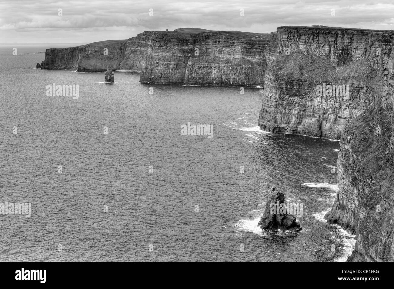 Klippen von Moher, County Clare, Irland, Europa, PublicGround Stockfoto
