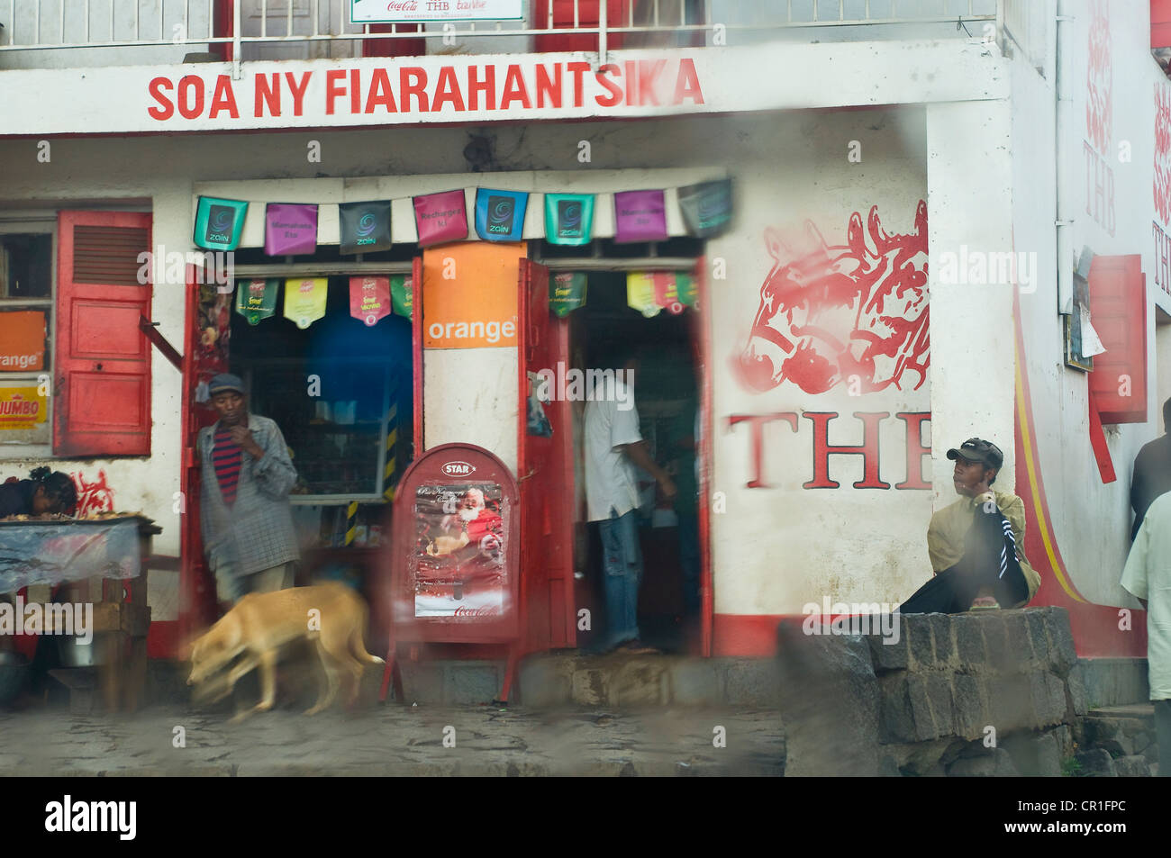 Madagaskar, Zentrales Hochland, ehemalige Provinz von Antananarivo, Analamanga Region, Bundesstraße 7, Antananarivo Stockfoto