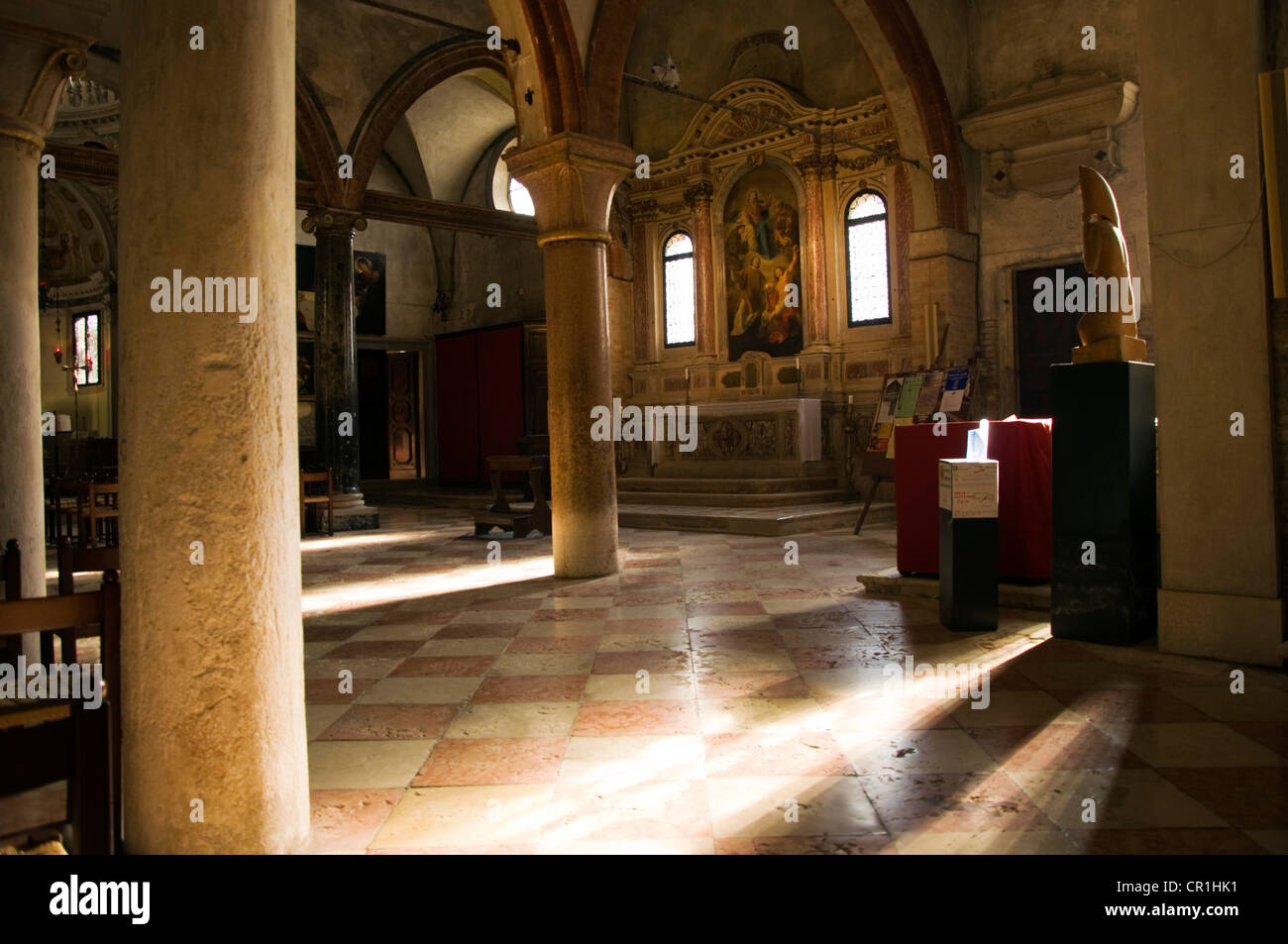 Kirche Chiesa di San Giacomo Dall' Orio Stockfoto