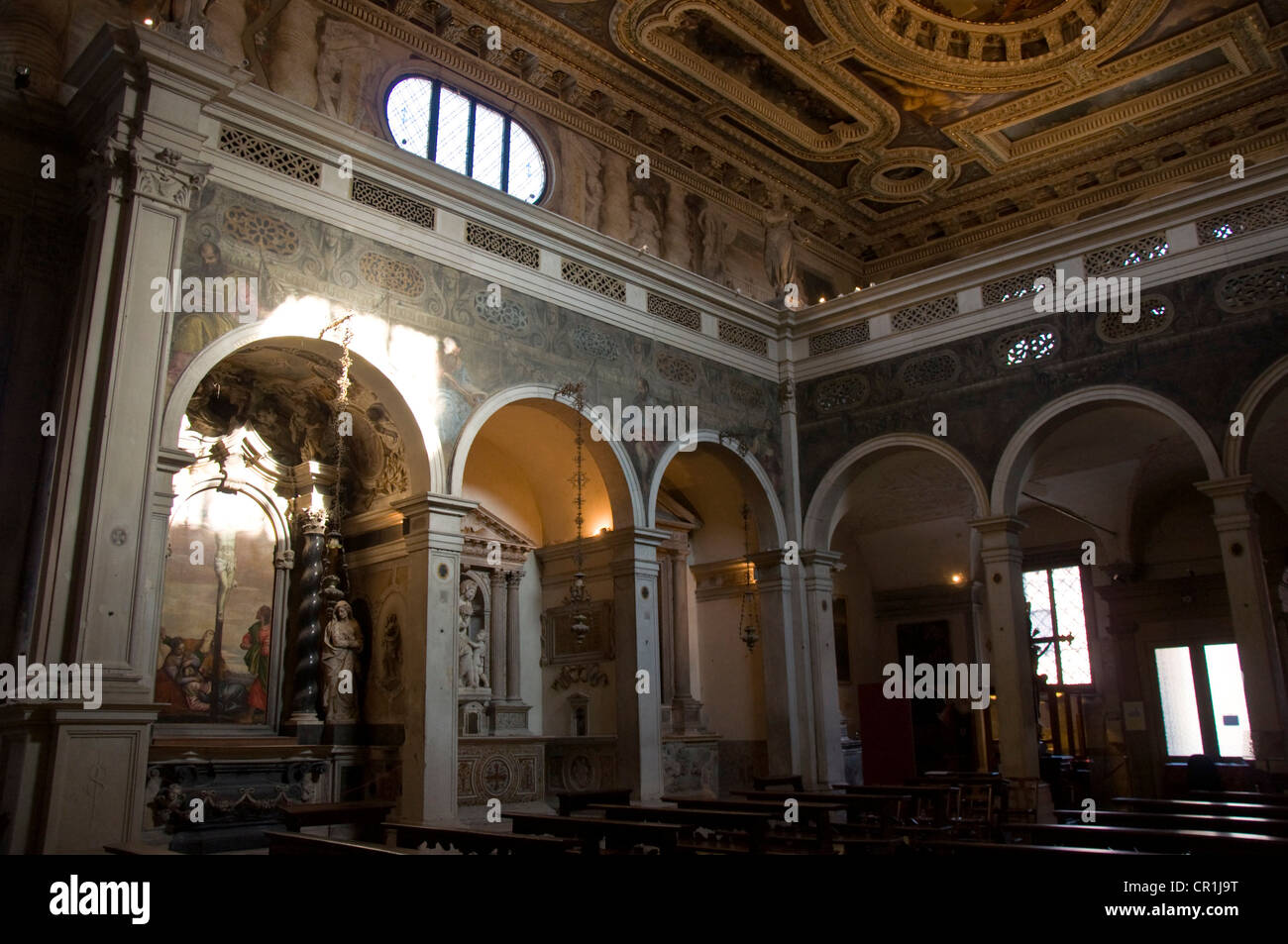 Chiesa di San Sebastiano Stockfoto