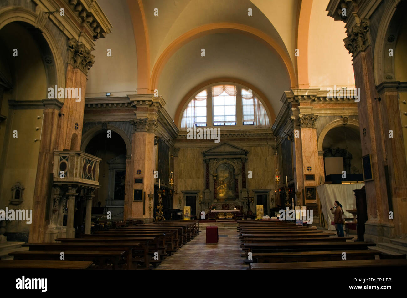 Chiesa dei Santi Gervasio e Protasio Stockfoto