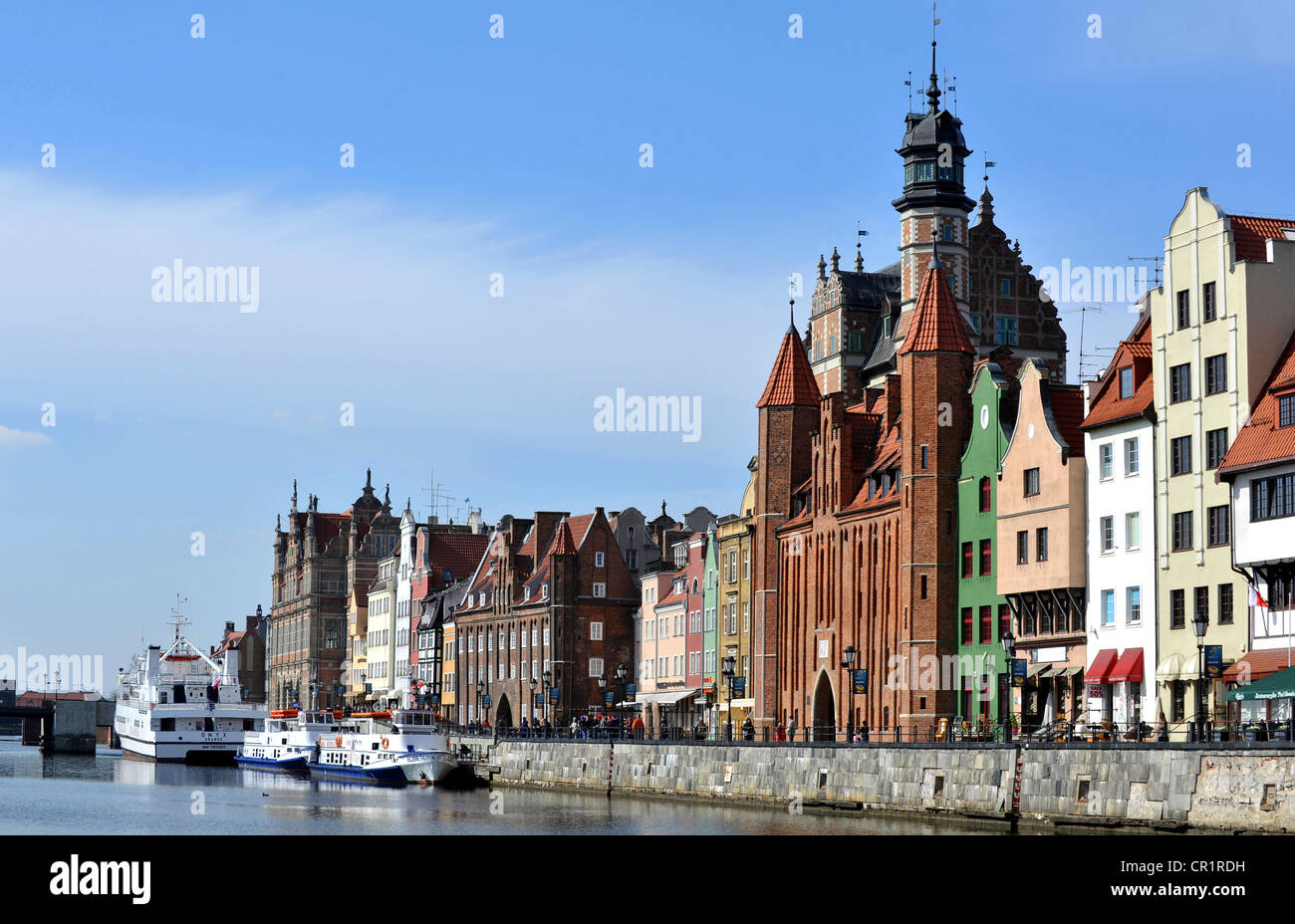 Harbourside, Danzig, Polen Stockfoto
