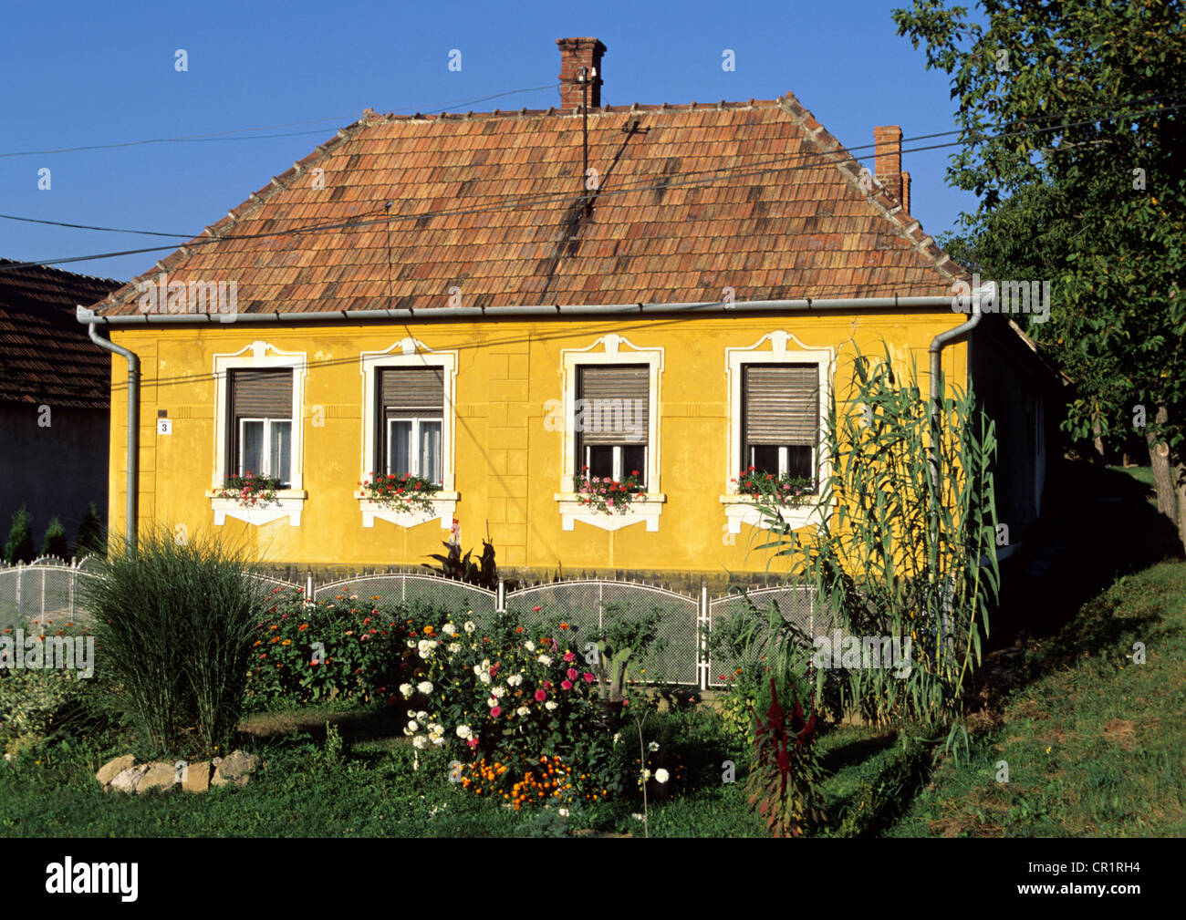 Ungarn, Putza Region, ein Haus Stockfoto