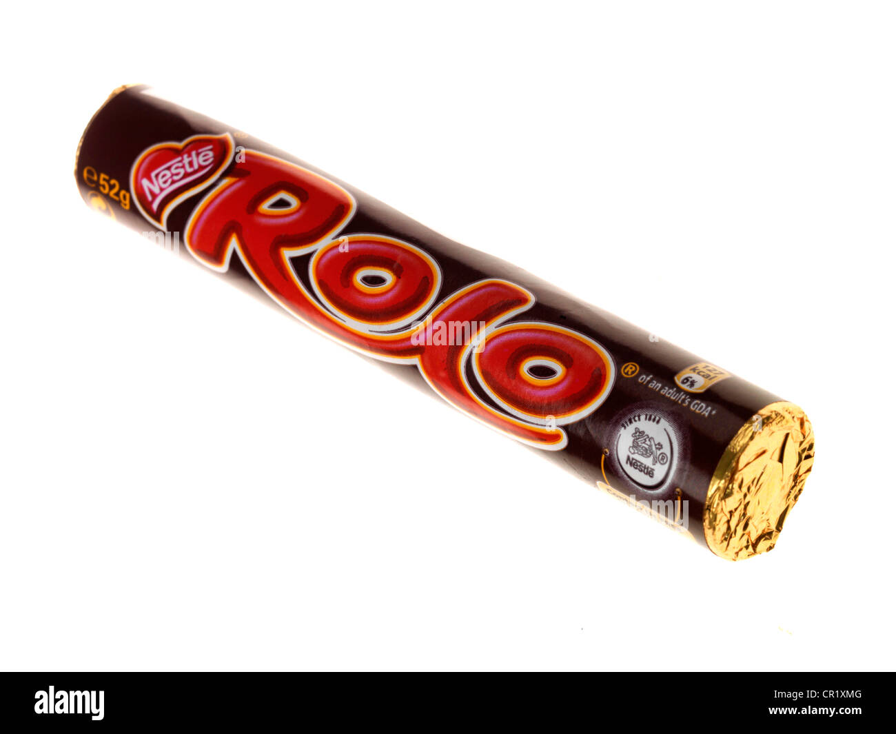 Rohr von Rolo Schokolade Süßigkeiten Stockfoto