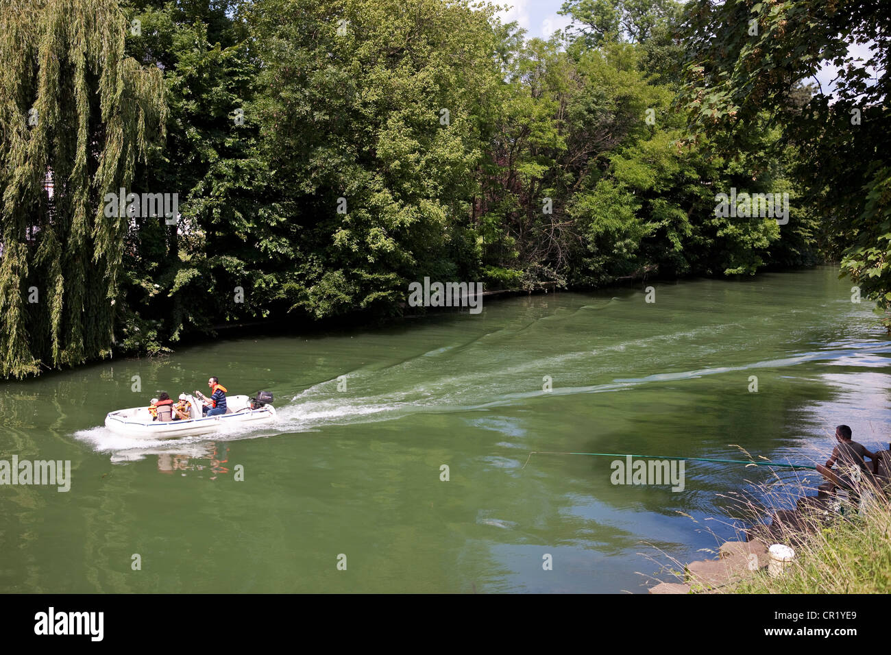 Frankreich, Val-de-Marne, Marne-Ufer, Nogent-Sur-Marne Stockfoto