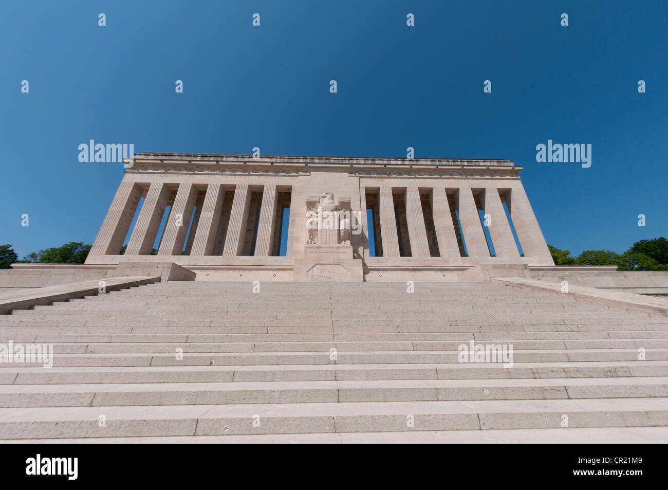 Chateau-Thierry American Monument, WW1 uns Denkmal, Frankreich Stockfoto