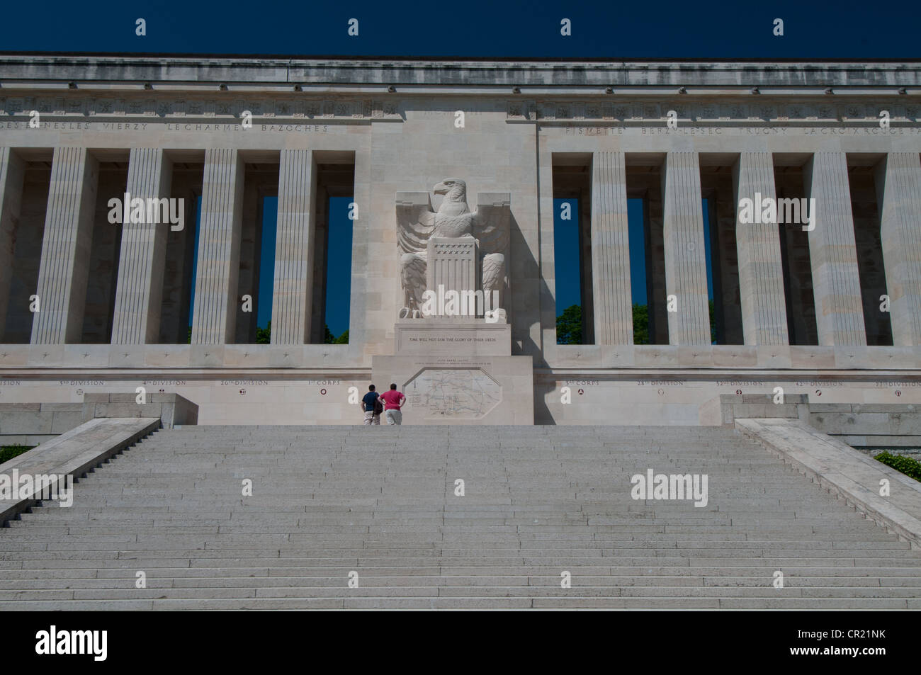 Chateau-Thierry American Monument, WW1 uns Denkmal, Frankreich Stockfoto