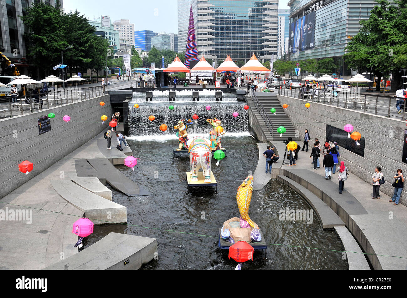 Seoul-Südkorea Stockfoto