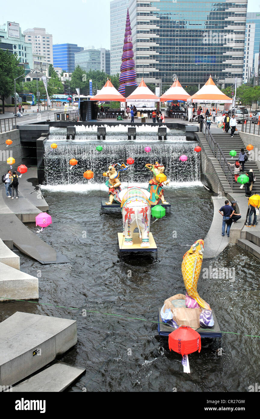 Seoul-Südkorea Stockfoto