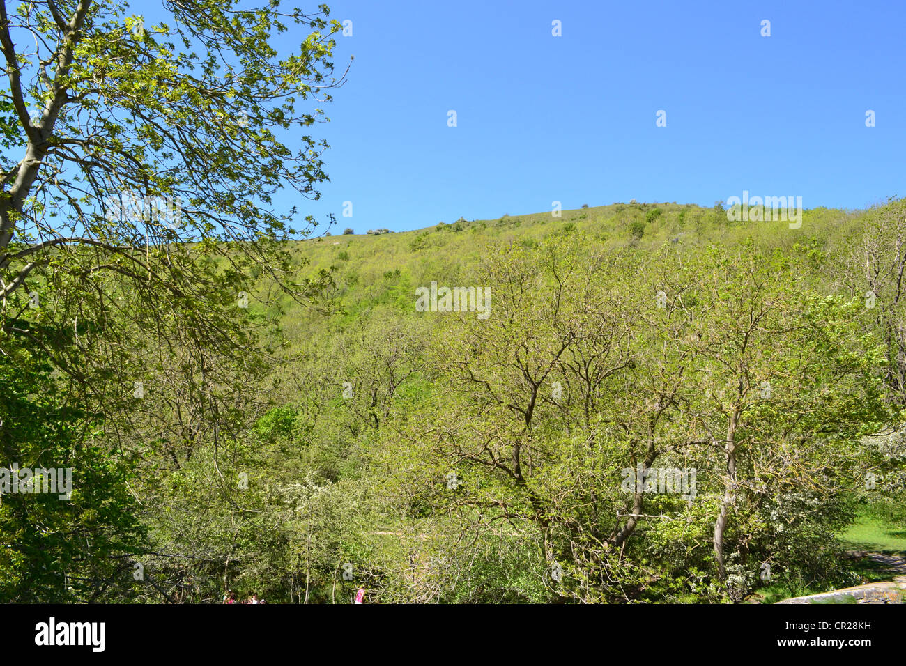 Monsal Dales Hill. Stockfoto