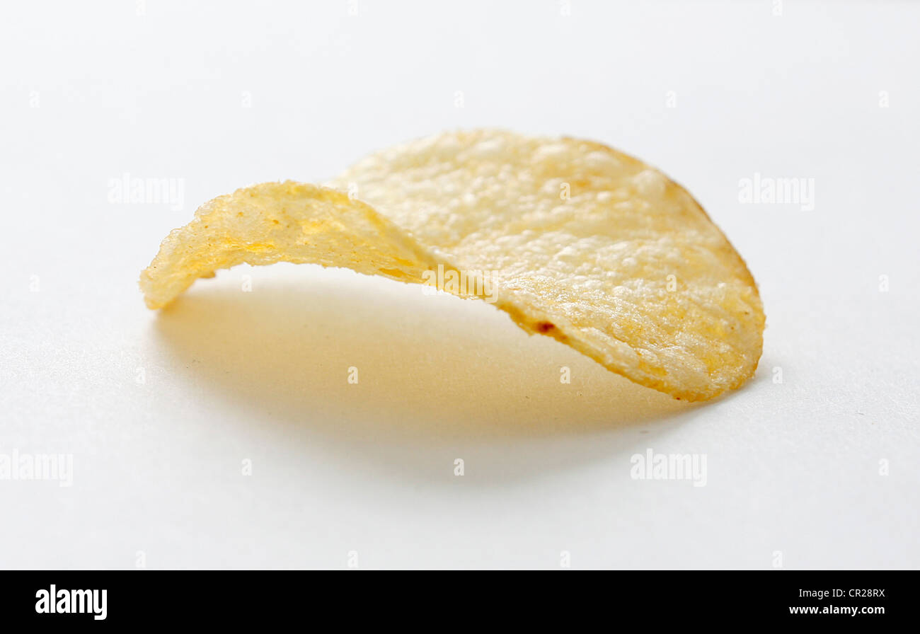 Eine Kartoffel-Chips Stockfoto