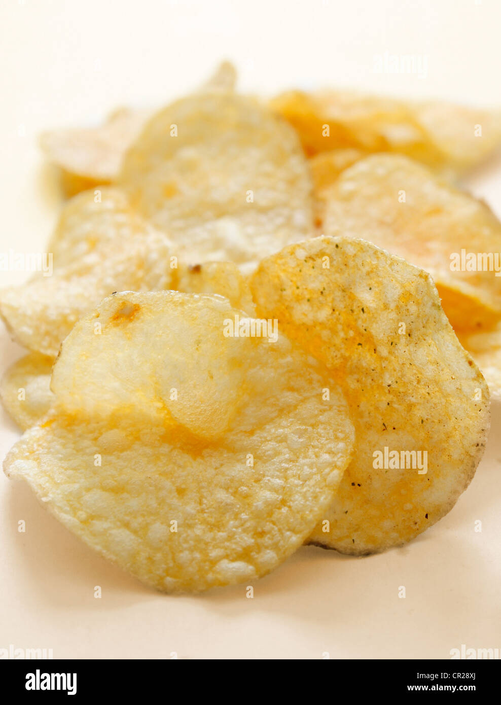 Kartoffel-chips Stockfoto