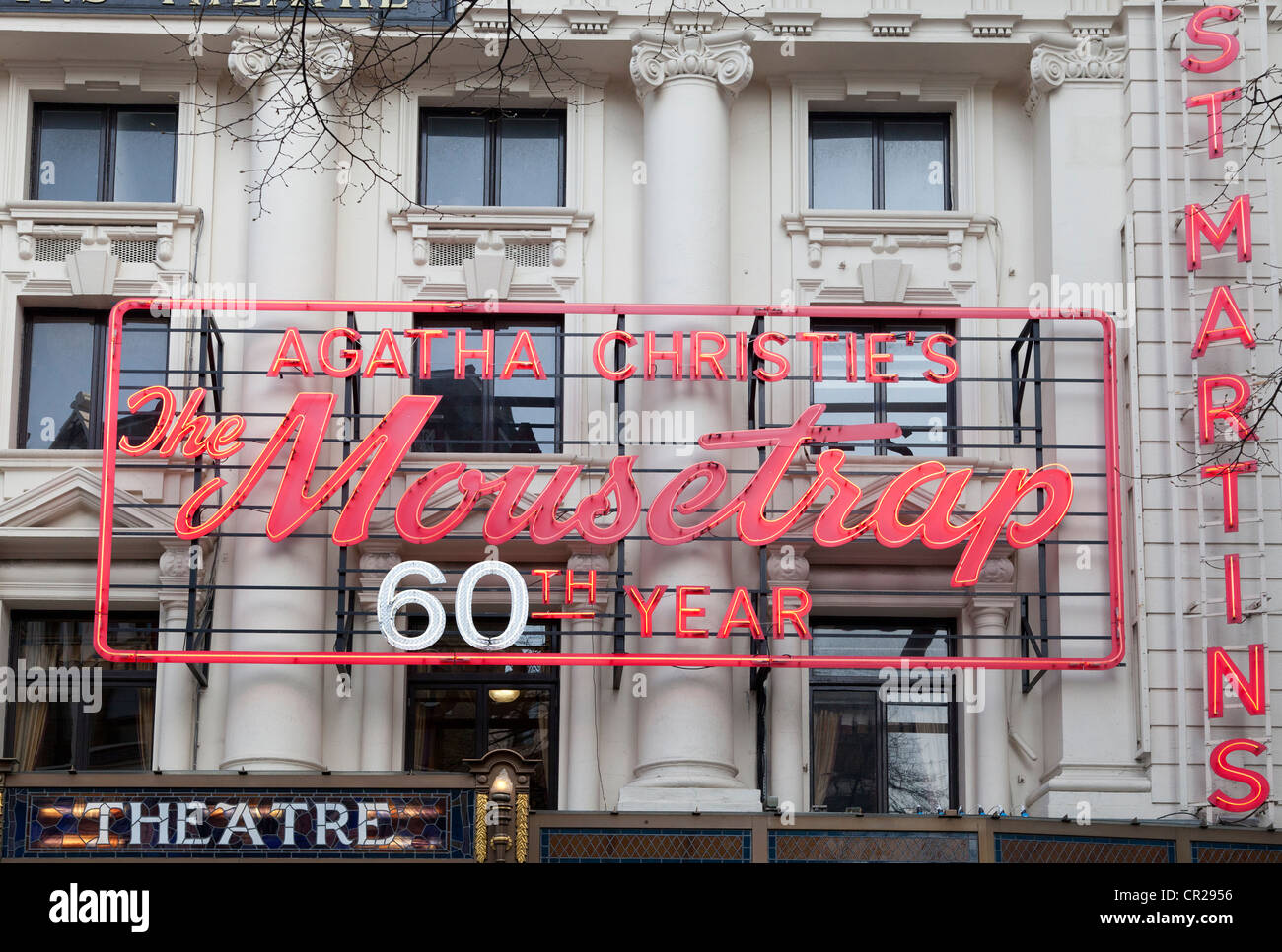 Die endlosen Mausefalle auf Saint Martin Theatre London 3 Stockfoto