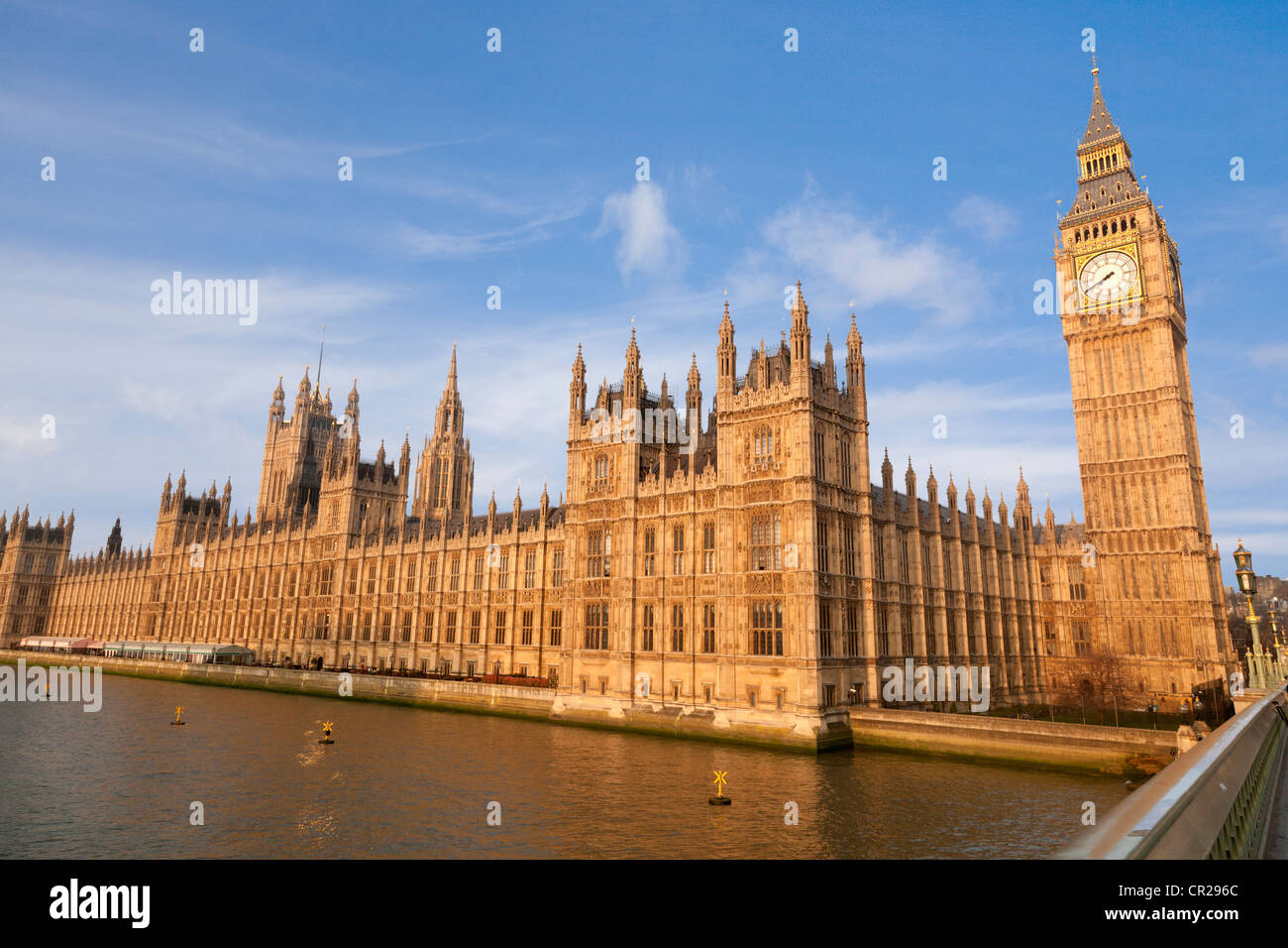 Der Palace of Westminster, frühen Frühlingsmorgen 3 Stockfoto