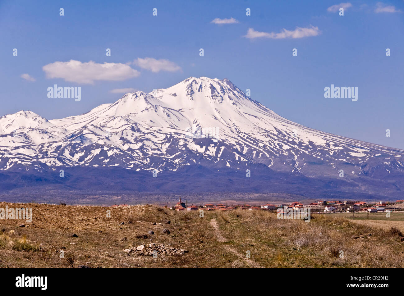 Hasan Berg in der Nähe von Ihlara - Kappadokien, Türkei Stockfoto