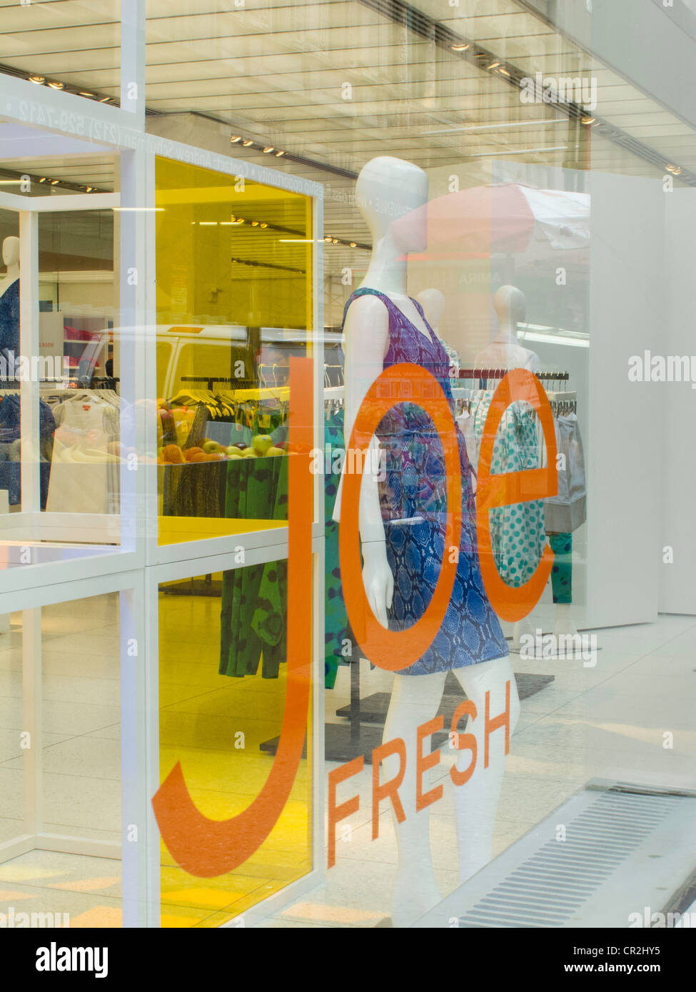 Speichern Sie-Fenster, Joe frisch, Fifth Avenue, New York Stockfoto