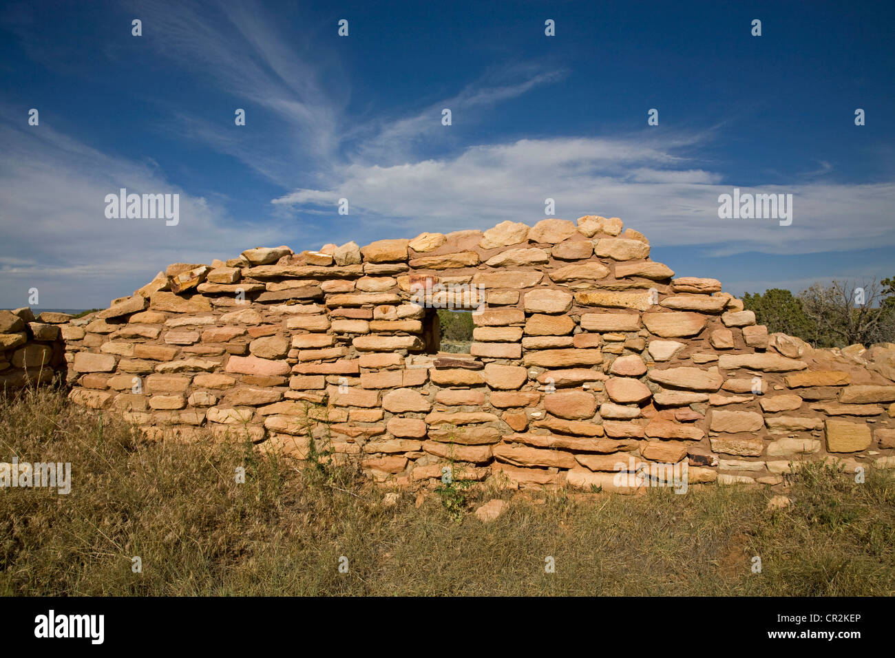 Sandsteinmauern der Lowry Pueblo, eine Stadt der Anasazi im Canyon der