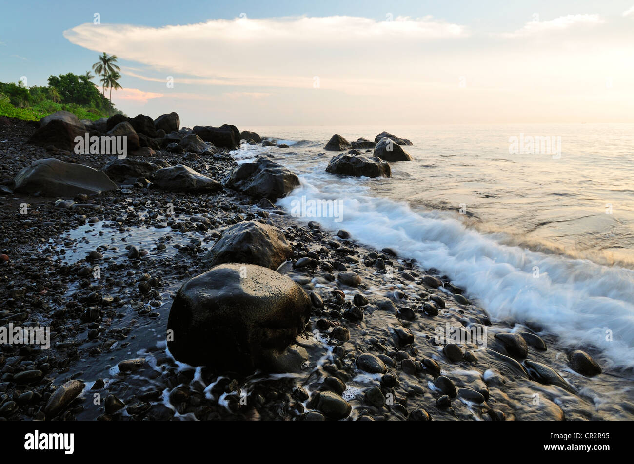 Tulamben Beach, Bali, Indonesien, Asien Stockfoto